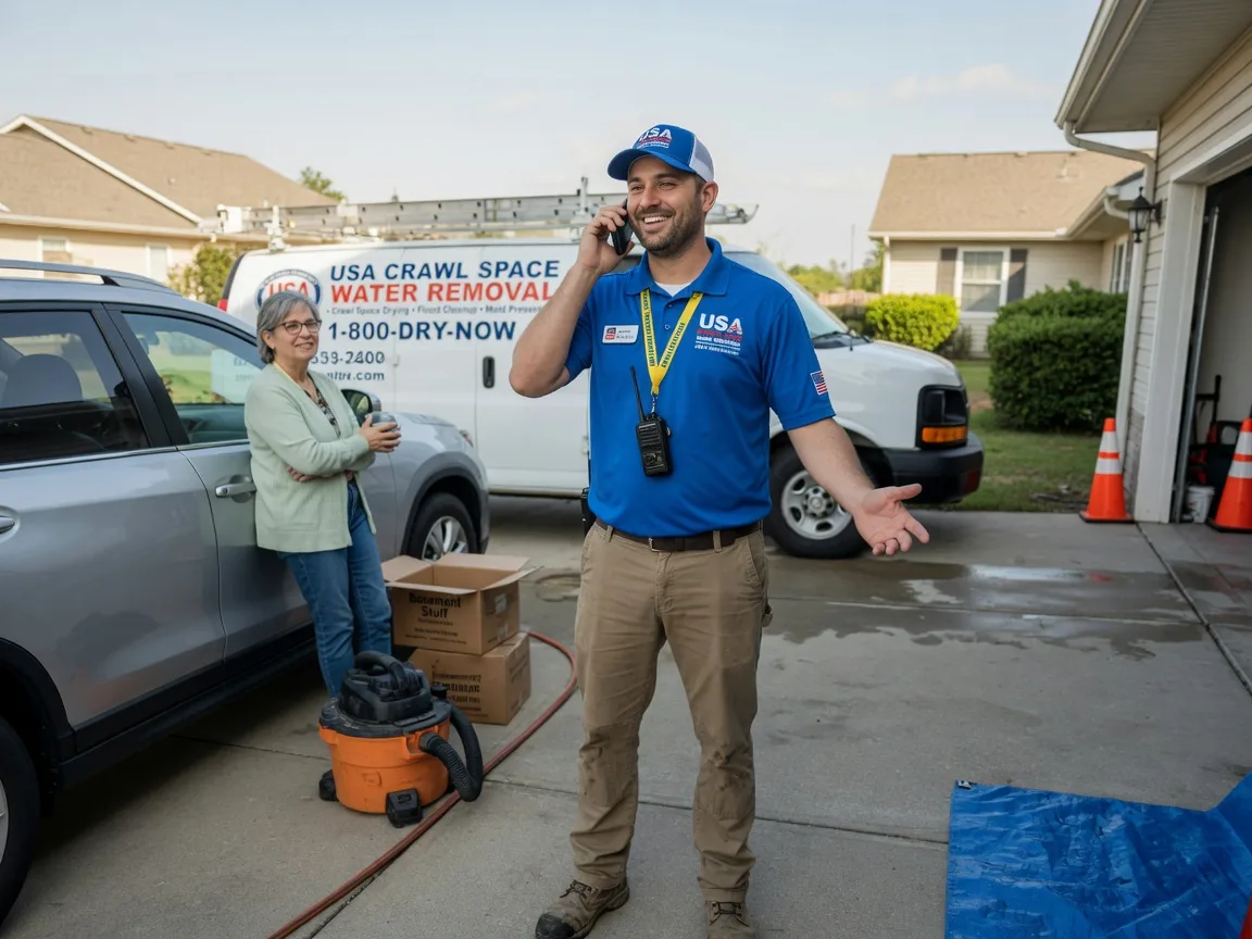 Crawl Space Water Removal Deerfield, WI FAQs